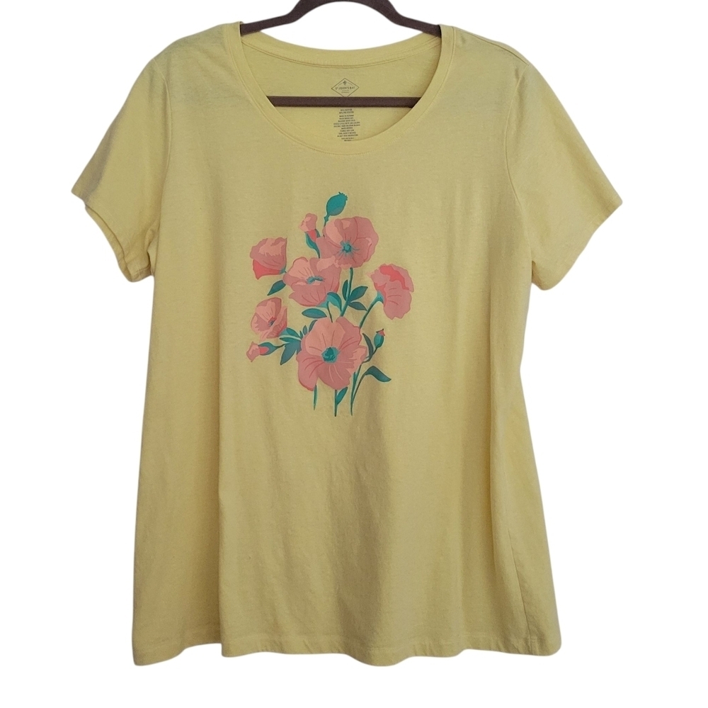 St. John's Bay Floral Tee
